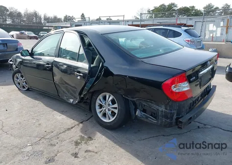 2004 Toyota Camry Le V6 z USA, uszkodzony, nr VIN 4T1BF32K24U080998